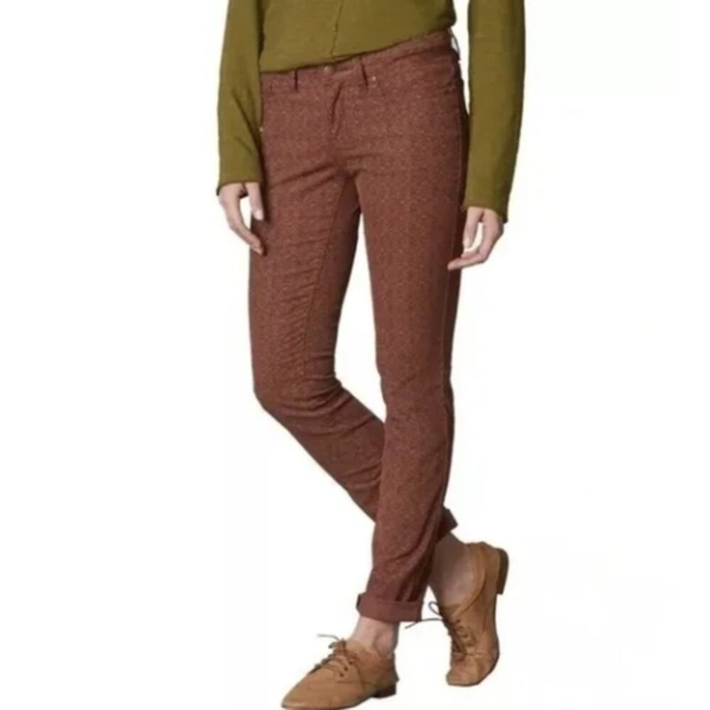 PrAna Trinity Corduroy Pants, Size 0, Raisin Marsala